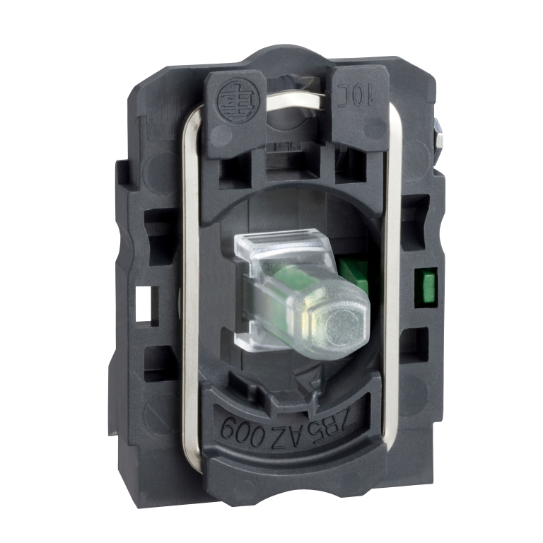 Light Block 24V Green 1NO