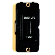 Grid-IT 20AX 2W Key switch EMG LTG TEST Module Black