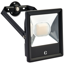 Collingwood 50W LED Tri-Colour Floodlight Black