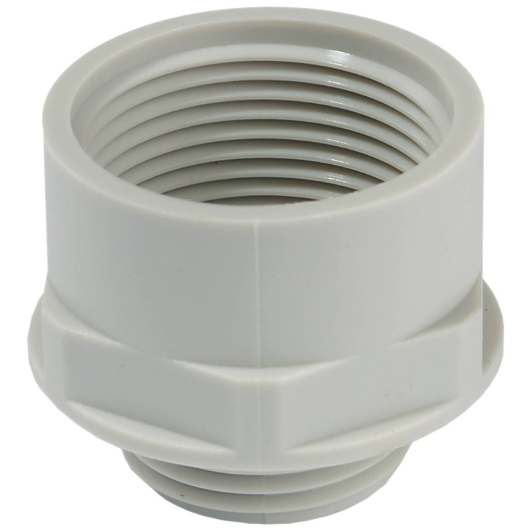 Adaptor PG21/M32 PVC Grey