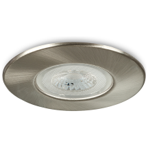 Collingwood H2 Lite 4.3W LED Fire Rated Dimmable Downlight Brushed Steel 3000K