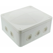 Wiska Combi 160x140x81mm IP67 PVC Adaptable Box - White