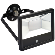 Collingwood 30W LED Tri-Colour Floodlight Black