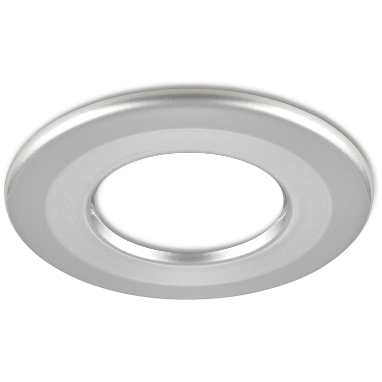 Twist and Lock Round Bezel for H2 Pro Downlight Silver