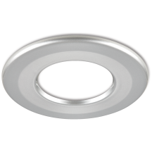 Collingwood Twist and Lock Round Bezel for H2 Pro Downlight Silver (Sold in 1's)