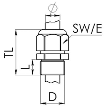 WISKA 10065018 CBL GLD E