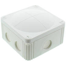 Wiska Combi 110x110x66mm IP66 Adaptable Box - White