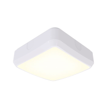 Ansell Astro IP65 7/13w 260mm Square Emergency LED Bulkhead CCT With Microwave Sensor