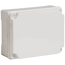 Wiska IP65 320x250x135mm Smooth Side Surface Box - White