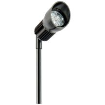 Collingwood SL040 7W LED Spike Light Black 3000K