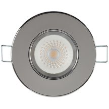 Downlight H2 Lite 55Â° 3000K LED Polished Chrome Mains Dim