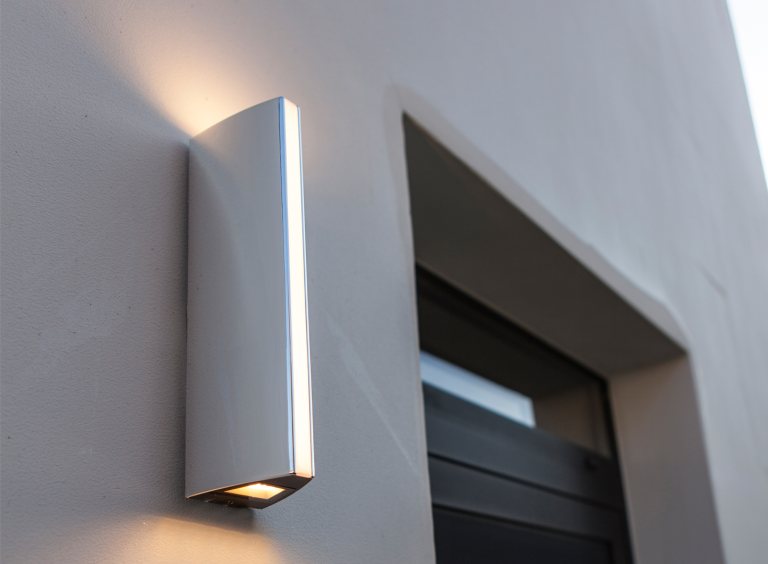 lutec leo led wall light