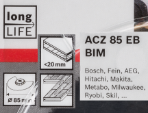 Saw Blade Segment 85mm for Wood & Metal