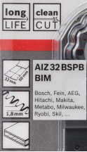 Saw Blade Plunge Cutting AIZ32BB 32 x 40mm