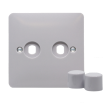 2G DIMMER SW PLATE KIT