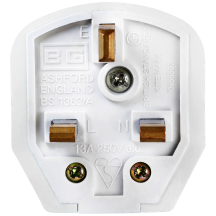 PLUG TOP HD WHITE 13A