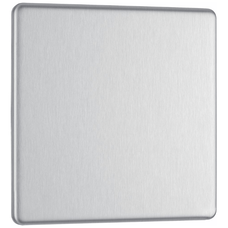 Flat Plate Blank Plate Single Brushed Steel