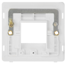 Switch Interior 1 Gang 2 Aperture Polar White