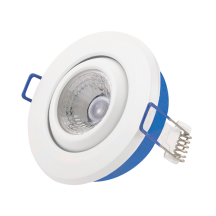 Ovia Inceptor NanoV2 5.5W LED Adjustable IP54 Dimmable Downlight White 2700K