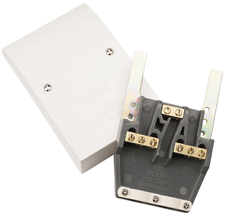 Dual Appliance Outlet Plate 45A