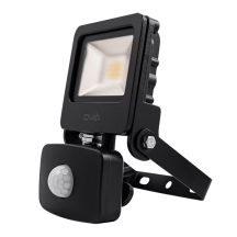 FLOODLIGHT 10W BLK