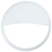 Ansell Delta 13w CCT LED Round Grill Eyelid Bulkhead - White