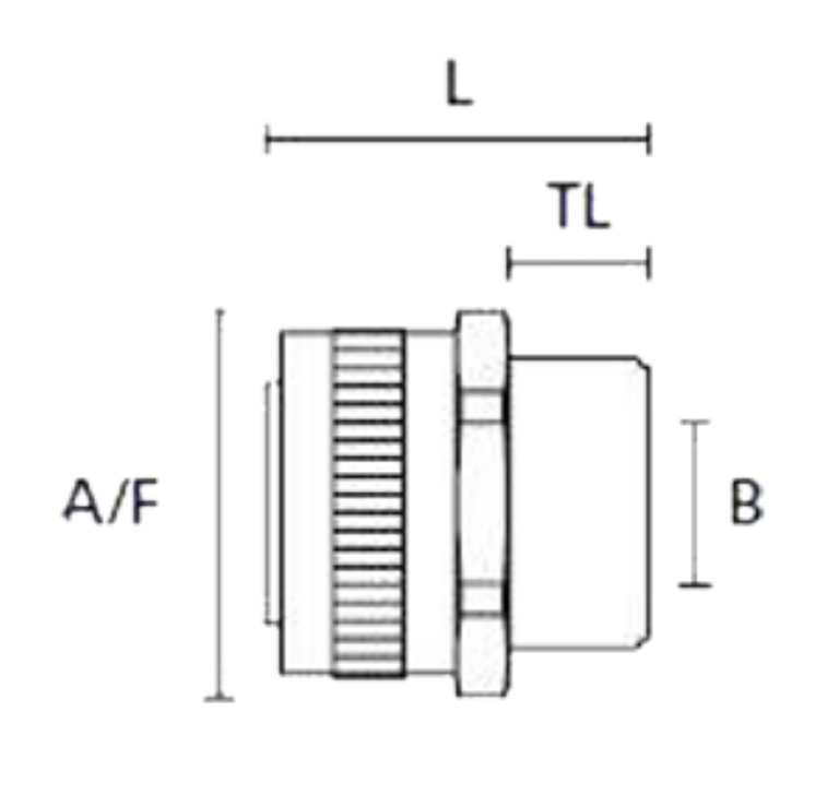 Termtech M20-FIXED Conduit Gland M20