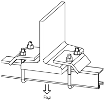 Walraven BIS Strut Rail Beam Clamp