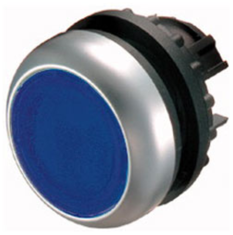 Illuminated Pushbutton Blue