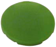 Button Plate Flush Green