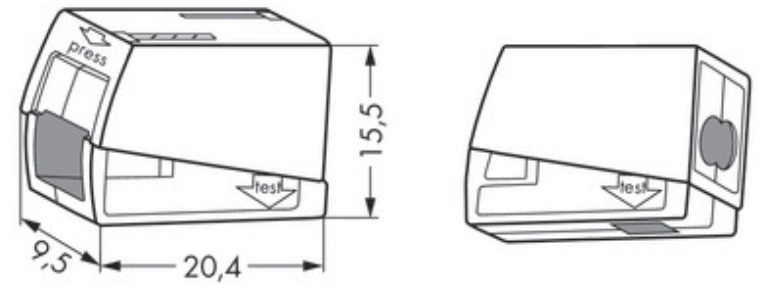 Lighting Connector 24A 3 Way