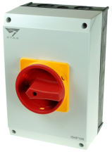 IMO Stag 100A AC 4 Pole Surface Mounting Rotary Isolator Plastic Enclosure IP64