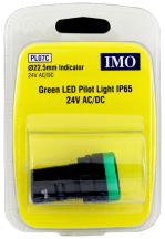 PILOT LAMP GREEN 24VACDC