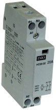 CONT 20A 1NO 1NC 230VAC