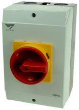 IMO Stag 63A AC 4 Pole Surface Mounting Rotary Isolator Plastic Enclosure IP67