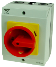 IMO Stag 20A AC 4 Pole Surface Mounting Rotary Isolator Plastic Enclosure IP65