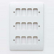 12G MOULDED COVERPLATE