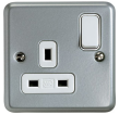 13A 1G DP SWITCH SOCKET