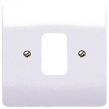 1G MOULDED COVERPLATE