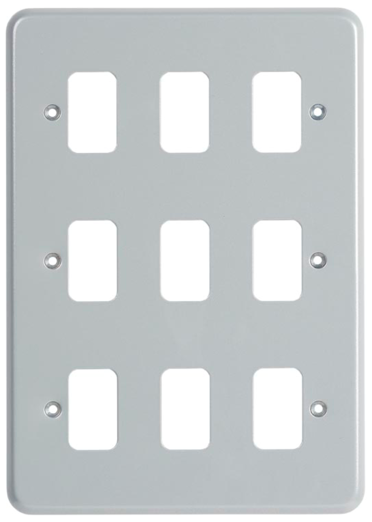 Grid Plate 9 Module Surface Aluminium