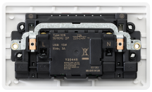 MK Logic Plus 13A 2 Gang USB A+C DP Switched Socket