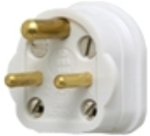 2A ROUND PIN PLUG