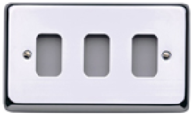 3G CHROME COVER PLATE