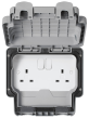 13A 2G SW SOCKET IP66