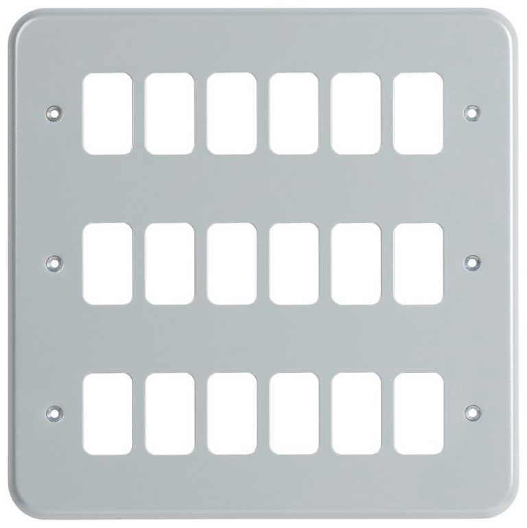 Grid Plate 18 Module Surface Aluminium