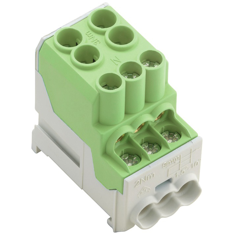 Distribution Block WPD 100 Green