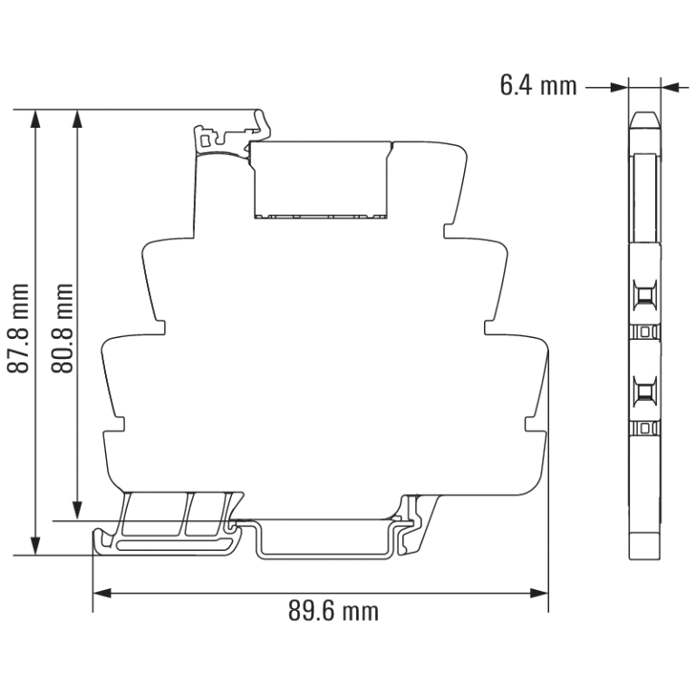 Relay TRS 24VDC 1CO