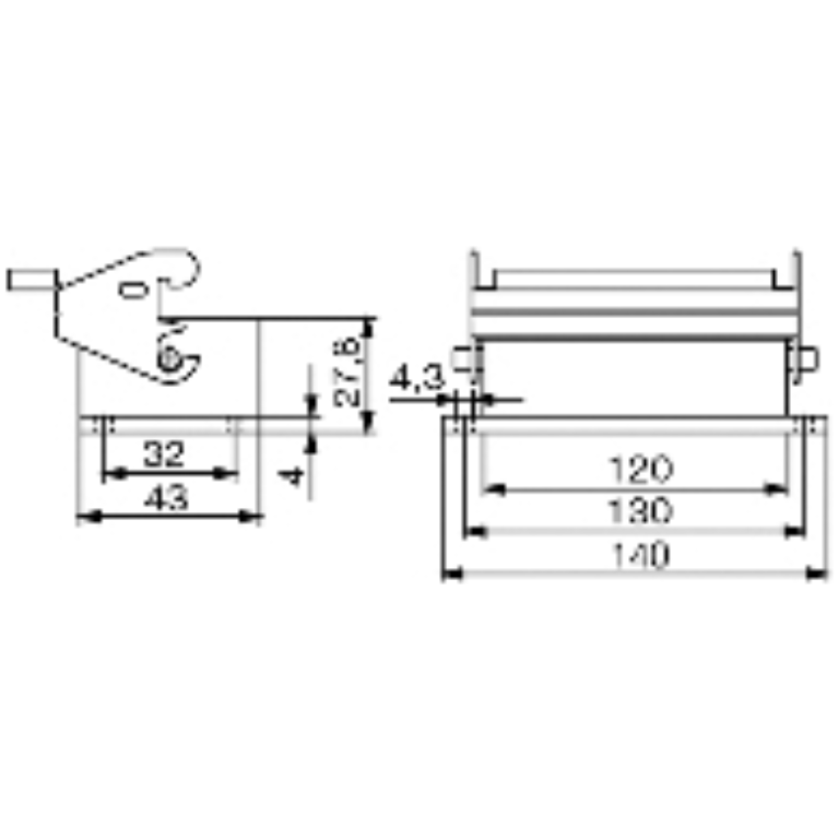 24 Pin Bulkhead Housing 