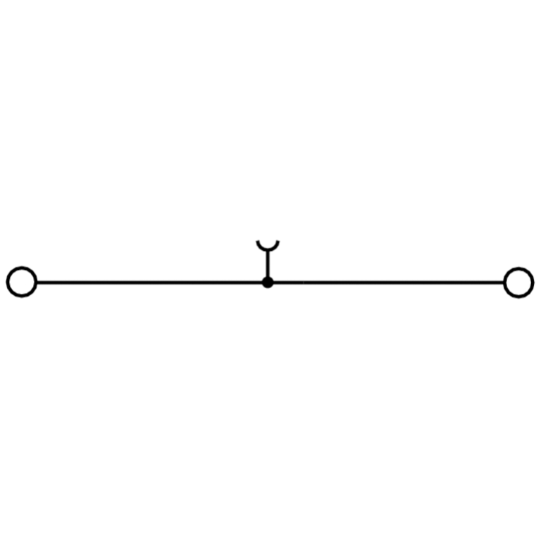 Feed Through Terminal WDU 16 BL