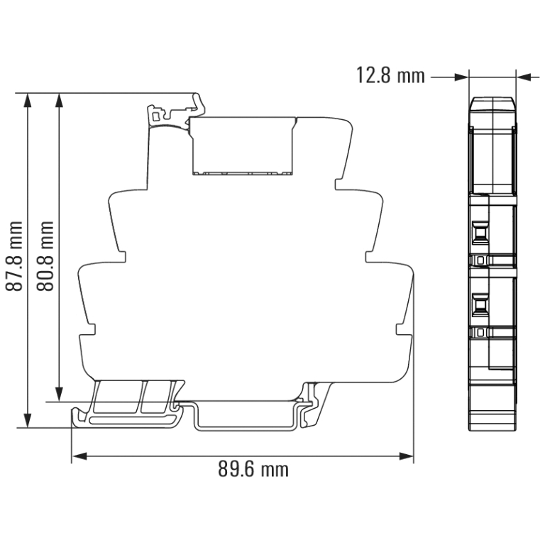 Relay TRS 230VUC 2CO